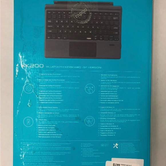 Rapoo XK200 Microsoft Surface Pro 7/Pro 6/Surface Pro 5 (Pro 201 - Picture 4 of 4